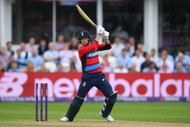 TAUNTON, ENGLAND - JUNE 23:  England batsman Jonny Bairstow hits out during the 2nd NatWest T20 International between England and South Africa  at The Cooper Associates County Ground on June 23, 2017 in Taunton, England.  (Photo by Stu Forster/Getty Images)